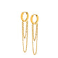 Huggie Earrings - Gwen Gold - LINNY CO WholesaleMetals