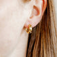 Huggie Earrings - Hunter Gold - LINNY CO WholesaleMetals