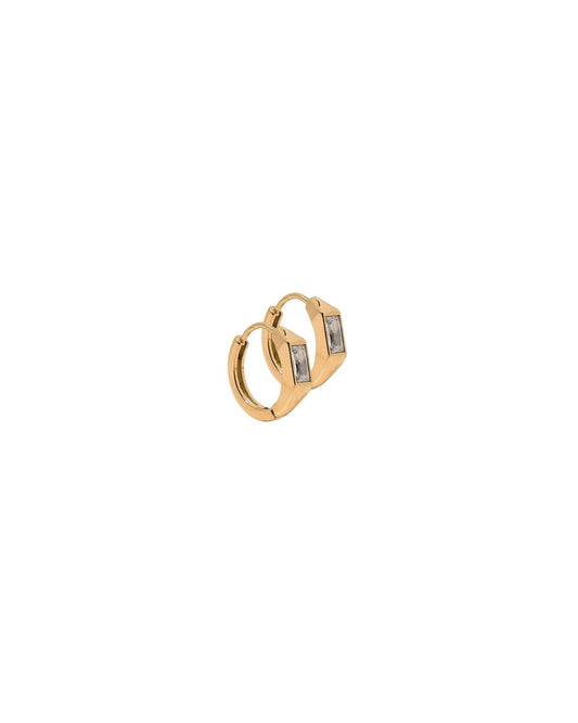 Huggie Earrings - Lottie Gold - LINNY CO WholesaleStuds