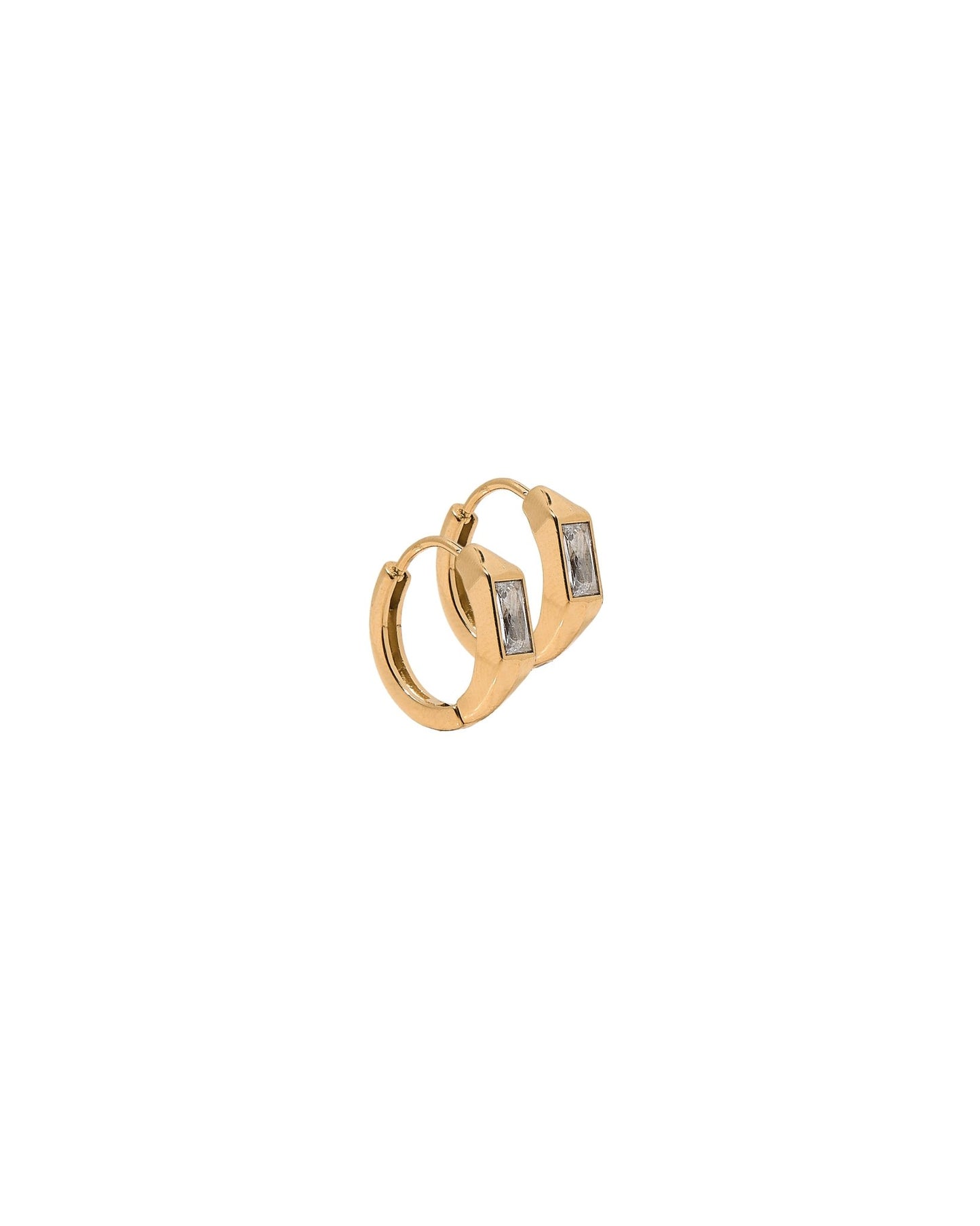 Huggie Earrings - Lottie Gold - LINNY CO WholesaleStuds