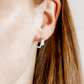 Huggie Earrings - Lottie Silver - LINNY CO WholesaleStuds