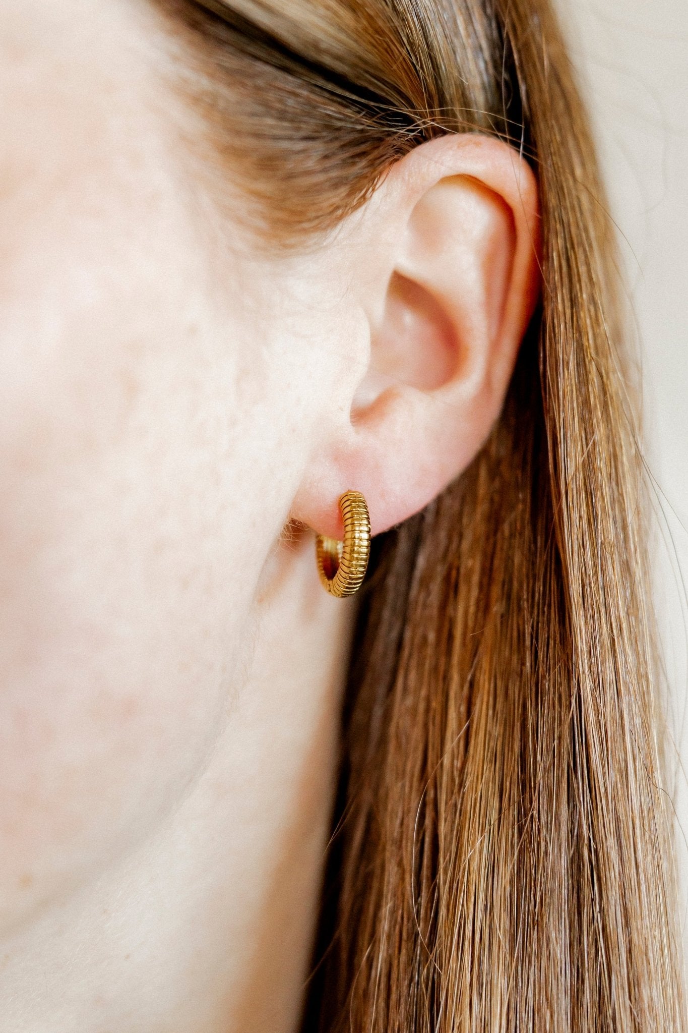 Huggie Earrings - November Gold - LINNY CO WholesaleMetals