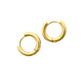 Huggie Earrings - Scarlett Hoop Gold 10mm - LINNY CO WholesaleMetals