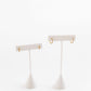 Huggie Earrings - Scarlett Hoop Gold 12mm CZ - LINNY CO WholesaleMetals