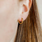 Huggie Earrings - Scarlett Hoop Gold 8mm - LINNY CO WholesaleMetals