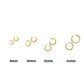Huggie Earrings - Scarlett Hoop Gold 8mm - LINNY CO WholesaleMetals