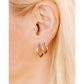Huggie Earrings - Scarlett Hoop Silver 10mm - LINNY CO WholesaleMetals