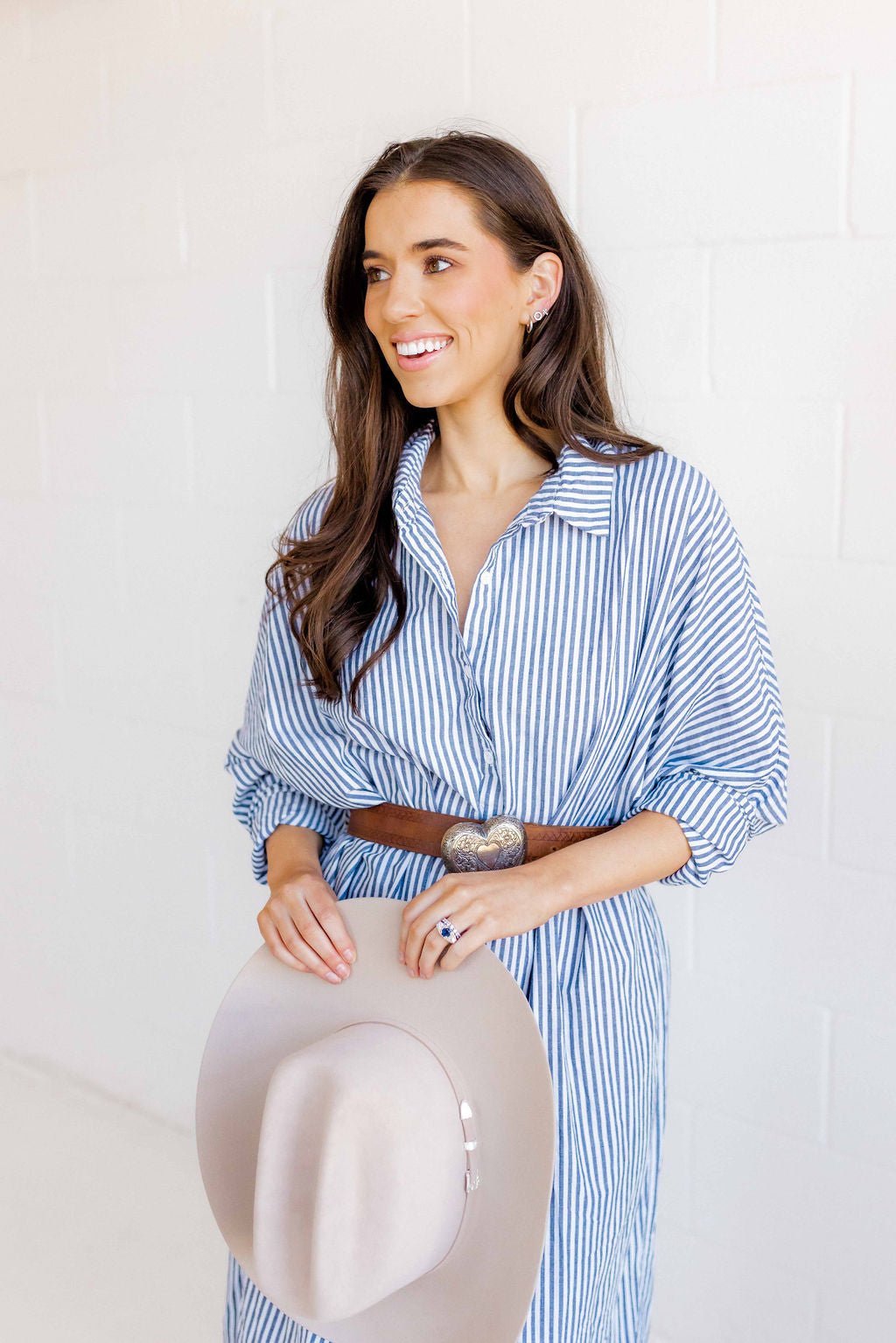 Huggie Earrings - Scarlett Hoop Silver 14mm - LINNY CO WholesaleMetals