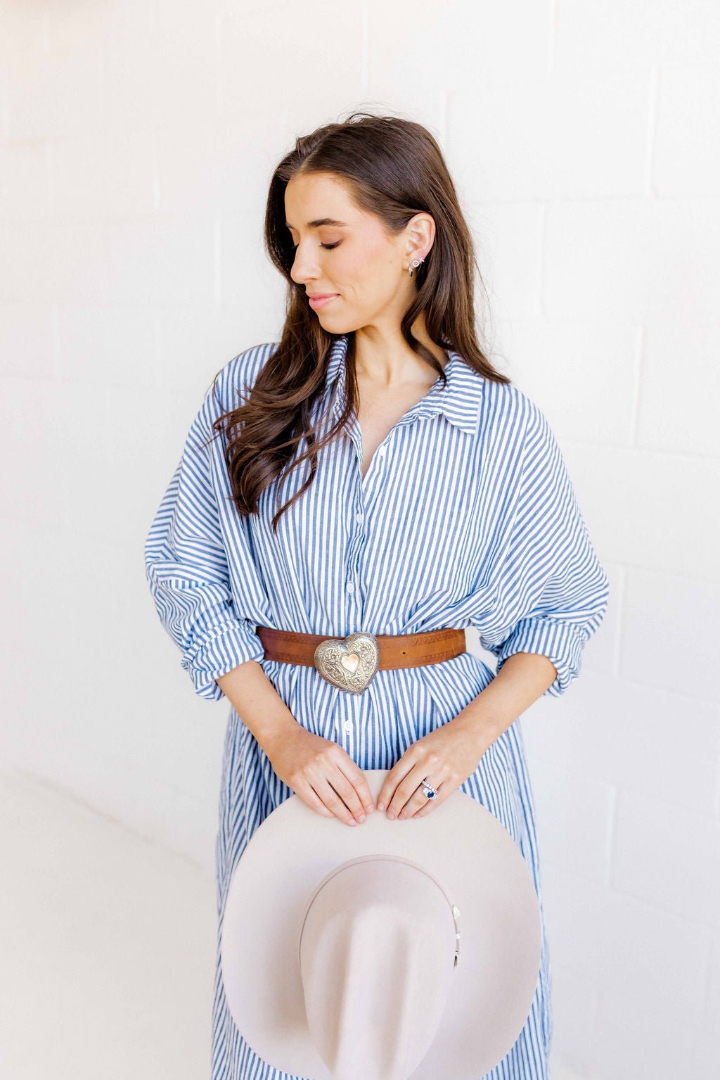 Huggie Earrings - Scarlett Hoop Silver 14mm - LINNY CO WholesaleMetals