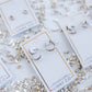 Huggie Earrings - Scarlett Hoop Silver 14mm - LINNY CO WholesaleMetals