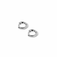 Huggie Earrings - Scarlett Hoop Silver 8mm - LINNY CO WholesaleMetals