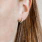Huggie Earrings - Scarlett Hoop Silver 8mm - LINNY CO WholesaleMetals
