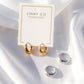 Huggie Earrings - Sunday Hoop Gold 12mm - LINNY CO WholesaleMetals