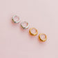 Huggie Earrings - Sunday Hoop Silver 12mm - LINNY CO WholesaleMetals