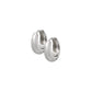 Huggie Earrings - Sunday Hoop Silver 12mm - LINNY CO WholesaleMetals