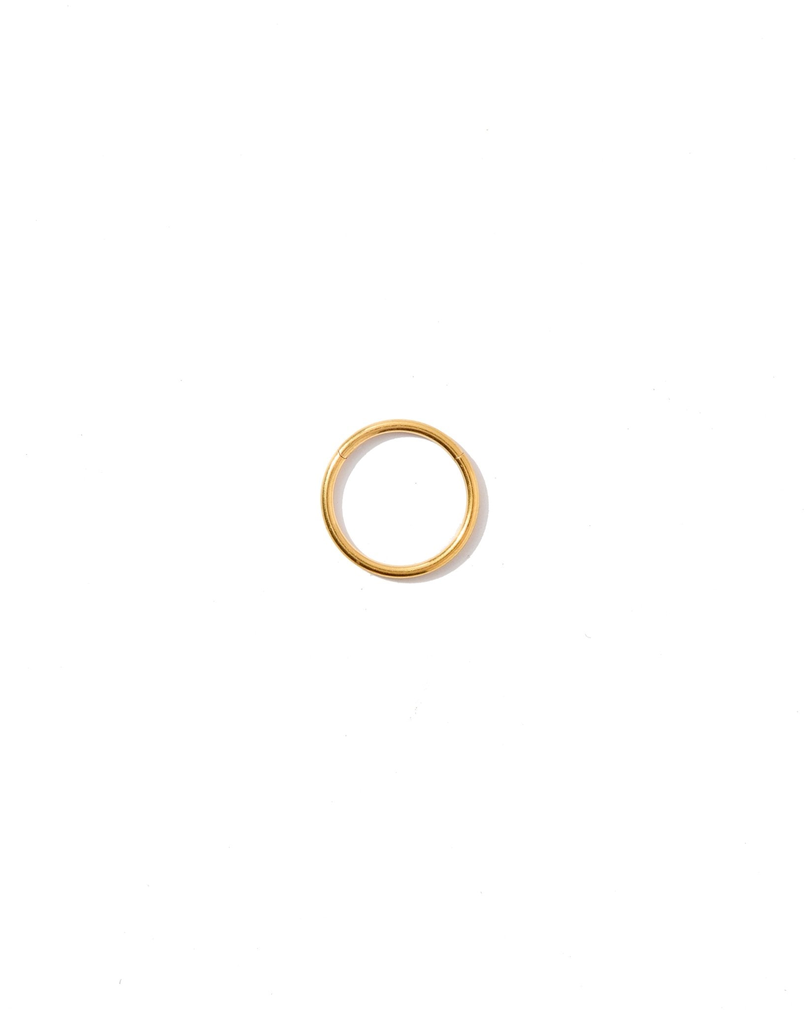 Huggie Infinity Hoop Earrings - Ava Gold 10mm - LINNY CO Wholesale
