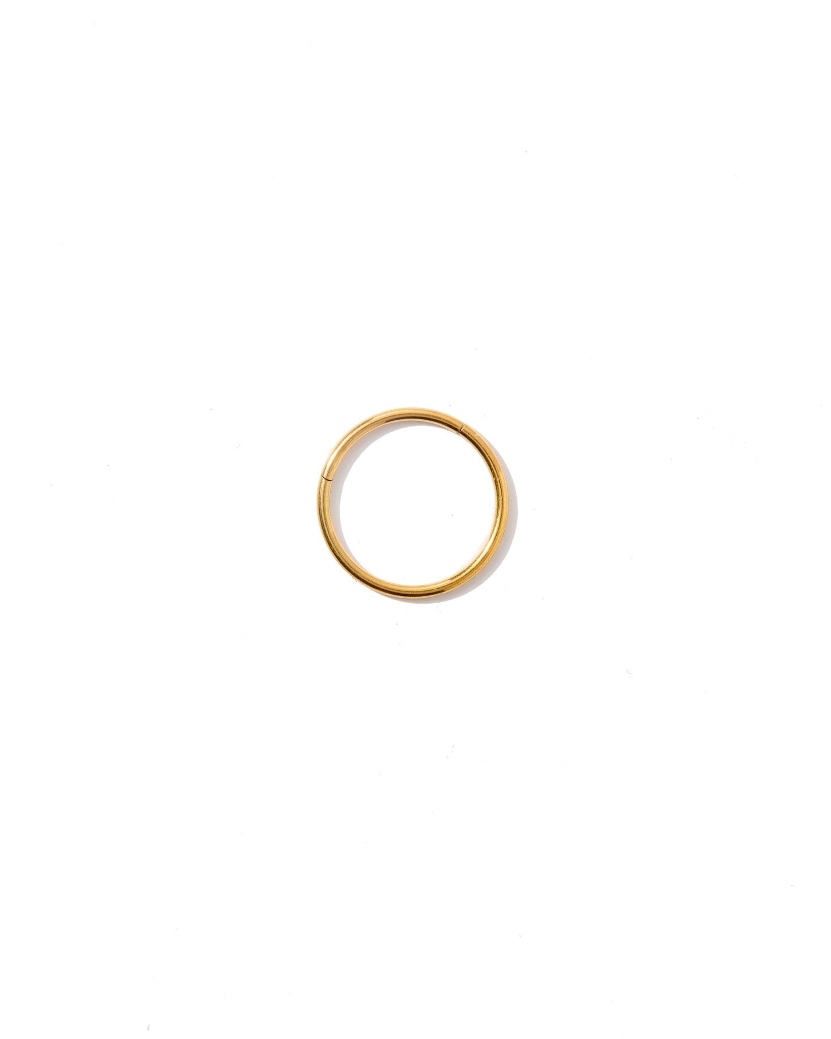 Huggie Infinity Hoop Earrings - Ava Gold 12mm - LINNY CO Wholesale