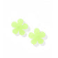 Jenna Flower Stud - Neon Yellow - Earrings - LINNY CO WholesaleAcetate