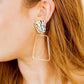 Kaelyn - Blue - Pink Retro - Earrings - LINNY CO WholesaleAcetate