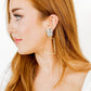 Kaelyn - Blue - Pink Retro - Earrings - LINNY CO WholesaleAcetate
