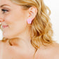 Kaelyn - Bubble Gum Pink - Earrings - LINNY CO WholesaleAcetate