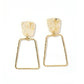 Kaelyn - Gold Confetti - Earrings - LINNY CO WholesaleAcetate