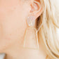 Kaelyn - Gold Confetti - Earrings - LINNY CO WholesaleAcetate