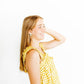 Kaelyn - Green - Mustard Camo - Earrings - LINNY CO WholesaleAcetate