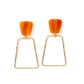 Kaelyn - Honey - Earrings - LINNY CO WholesaleAcetate