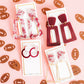 Kaelyn - Maroon Camo - Earrings - LINNY CO WholesaleAcetate