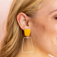 Kaelyn - Metallic Orange - Earrings - LINNY CO WholesaleAcetate