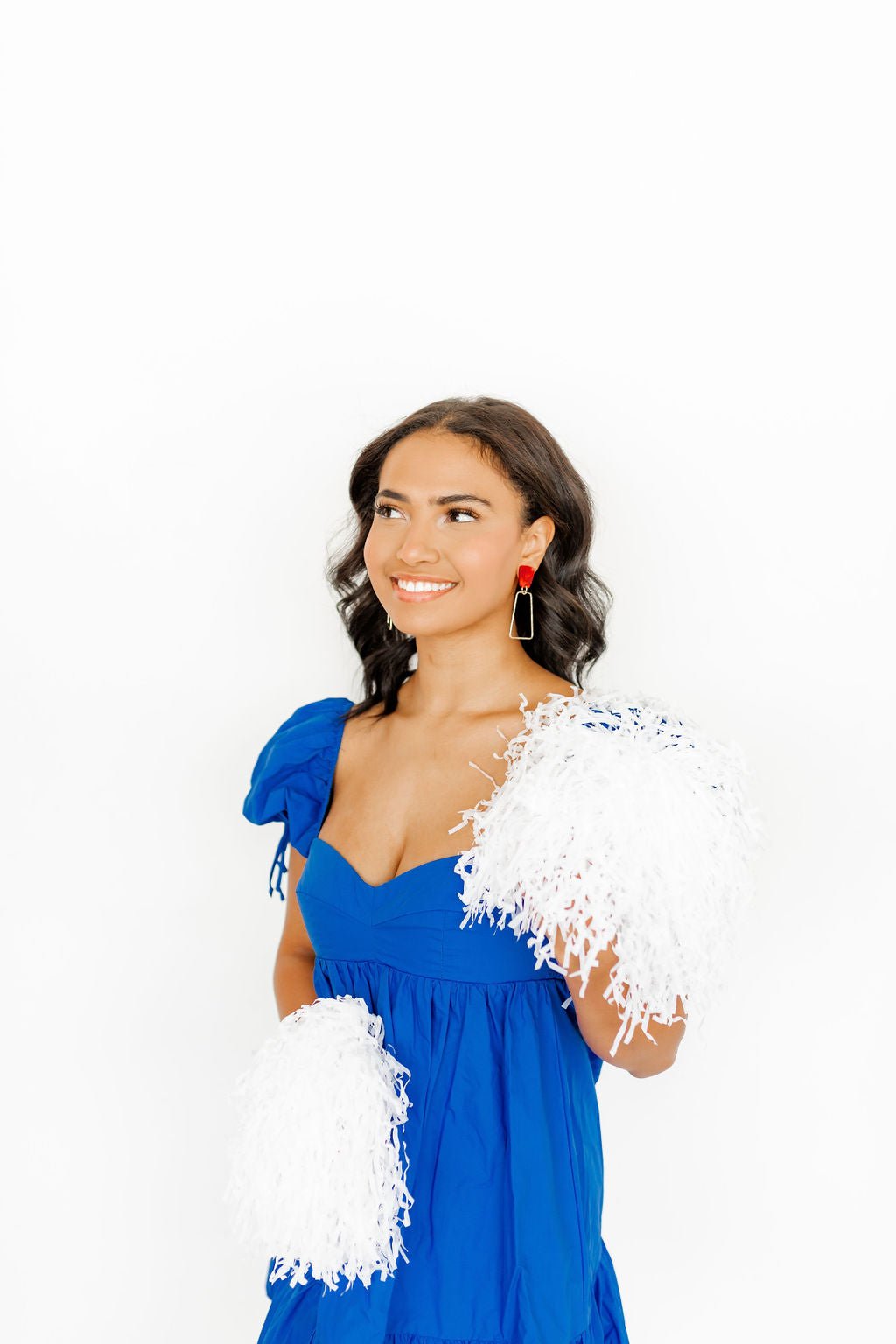 Kaelyn - Pearlized Red - Earrings - LINNY CO WholesaleAcetate