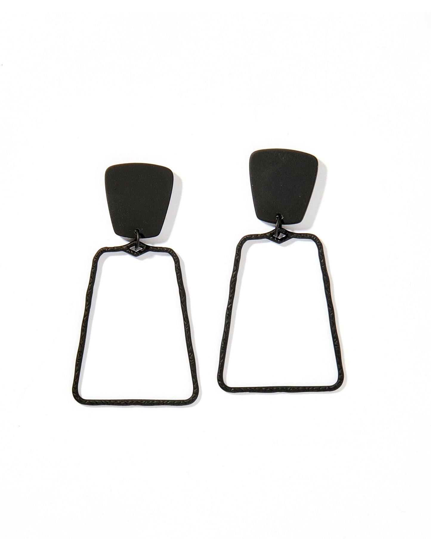Kaelyn - True Black - Earrings - LINNY CO WholesaleAcetate
