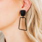 Kaelyn - True Black - Earrings - LINNY CO WholesaleAcetate