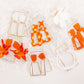 Kaelyn - True White - Earrings - LINNY CO WholesaleAcetate