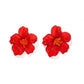 Kalani Statement Earrings - Red - LINNY CO WholesaleAcetate