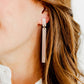 Keli - Blush Satin - Earrings - LINNY CO WholesaleAcetate