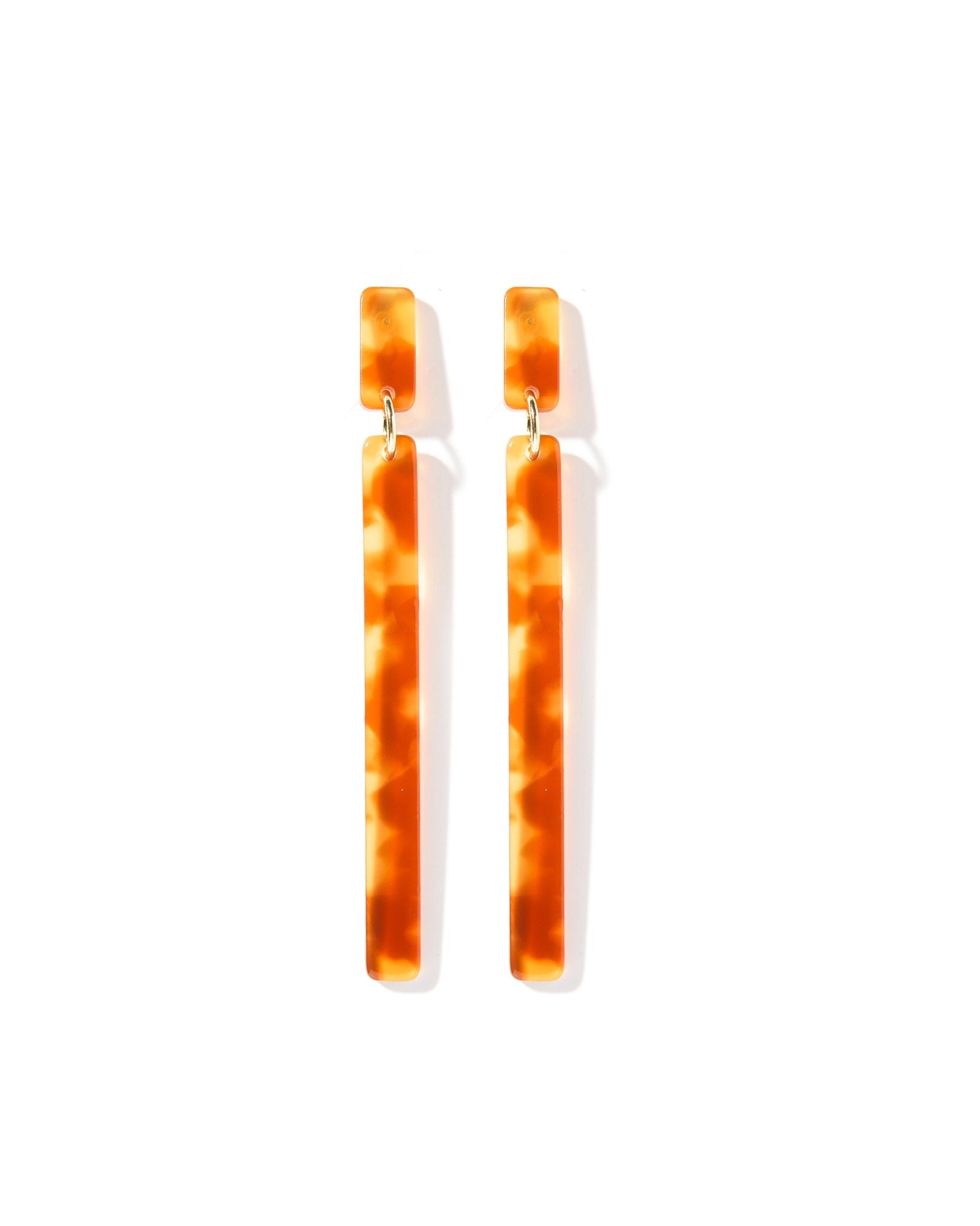 Keli - Caramel - Earrings - LINNY CO WholesaleAcetate