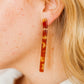 Keli - Caramel - Earrings - LINNY CO WholesaleAcetate