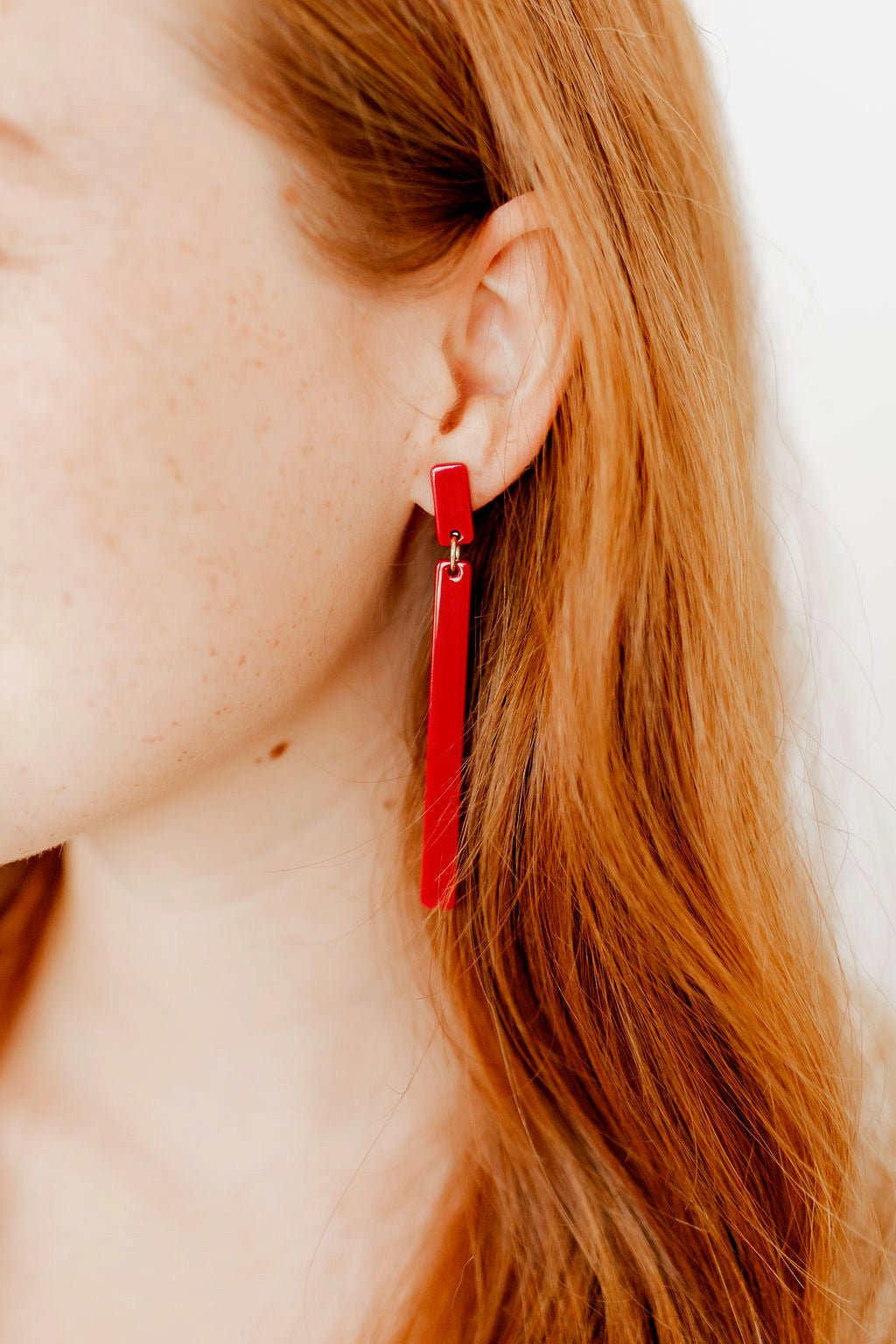 Keli - Mulberry - Earrings - LINNY CO WholesaleAcetate