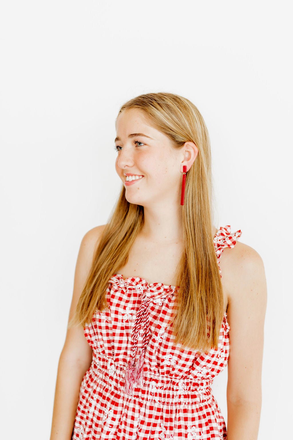 Keli - Mulberry - Earrings - LINNY CO WholesaleAcetate