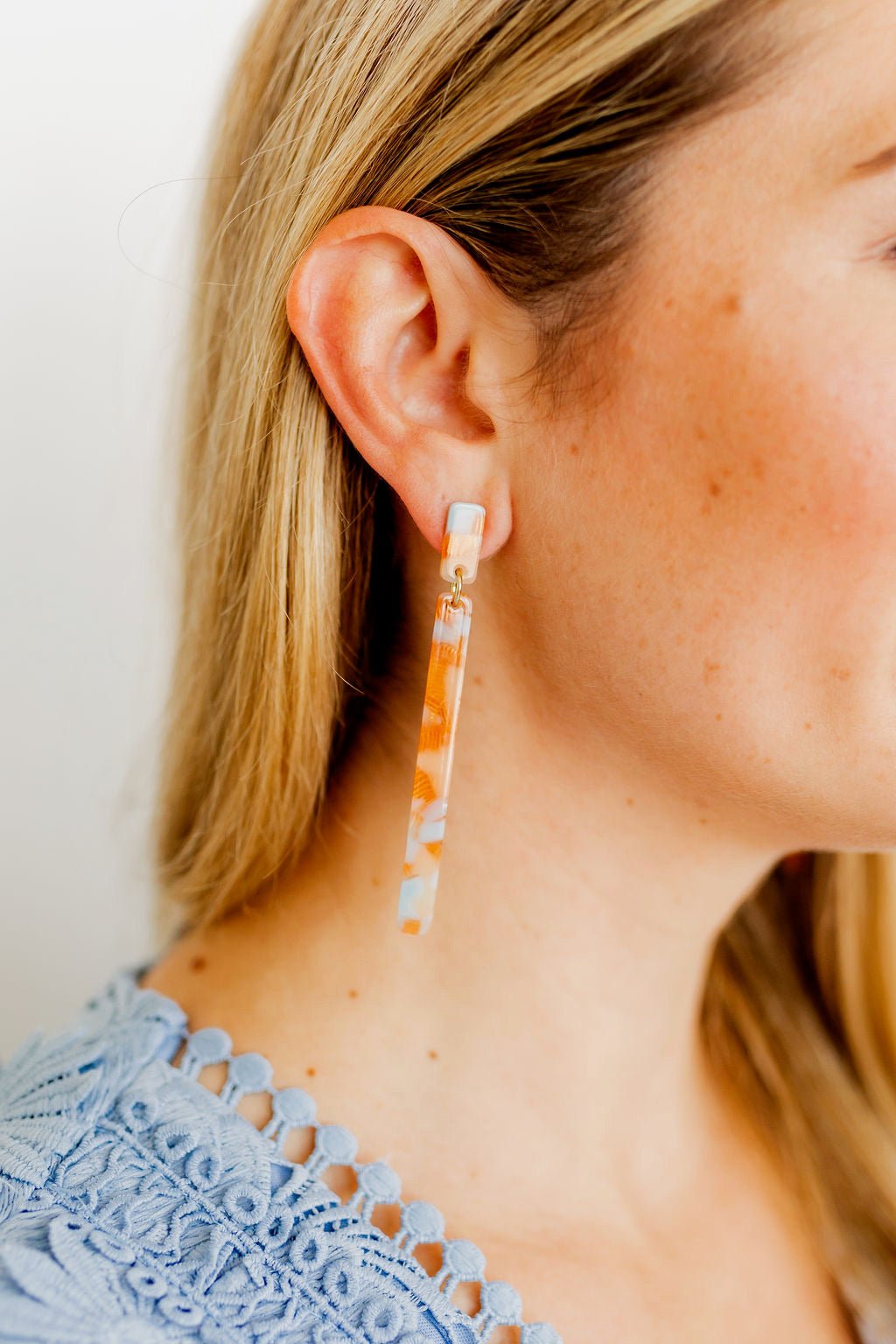 Keli - Sunrise - Earrings - LINNY CO WholesaleAcetate