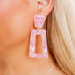 Kennedy Statement Earrings - Ballet Slipper - LINNY CO WholesaleAcetate