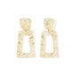 Kennedy Statement Earrings - Gold Confetti - LINNY CO WholesaleAcetate