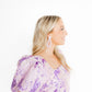 Kennedy Statement Earrings - Lilac - LINNY CO WholesaleAcetate