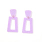 Kennedy Statement Earrings - Lilac - LINNY CO WholesaleAcetate