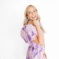 Kennedy Statement Earrings - Lilac - LINNY CO WholesaleAcetate