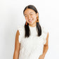 Kennedy Statement Earrings - Metallic Orange - LINNY CO WholesaleAcetate