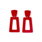 Kennedy Statement Earrings - Mulberry - LINNY CO WholesaleAcetate