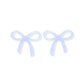 Kylie Bow Earrings - Lavender Haze - LINNY CO WholesaleAcetate